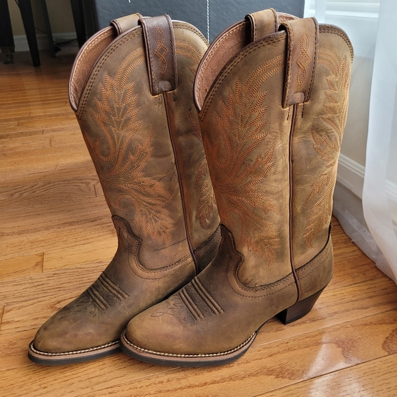 Justin Cowboy boots - Picture 1 of 15